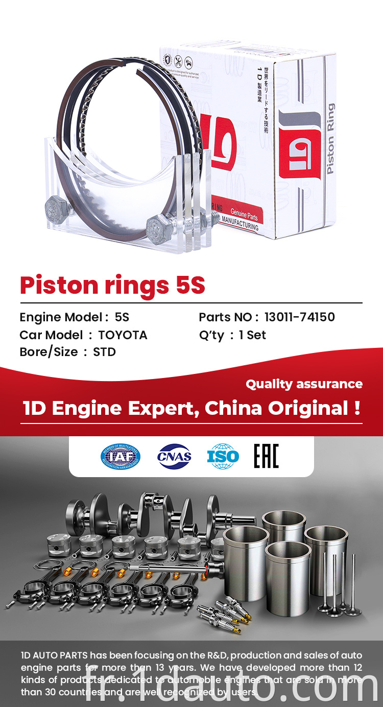 TOYOTA Piston Ring 5S